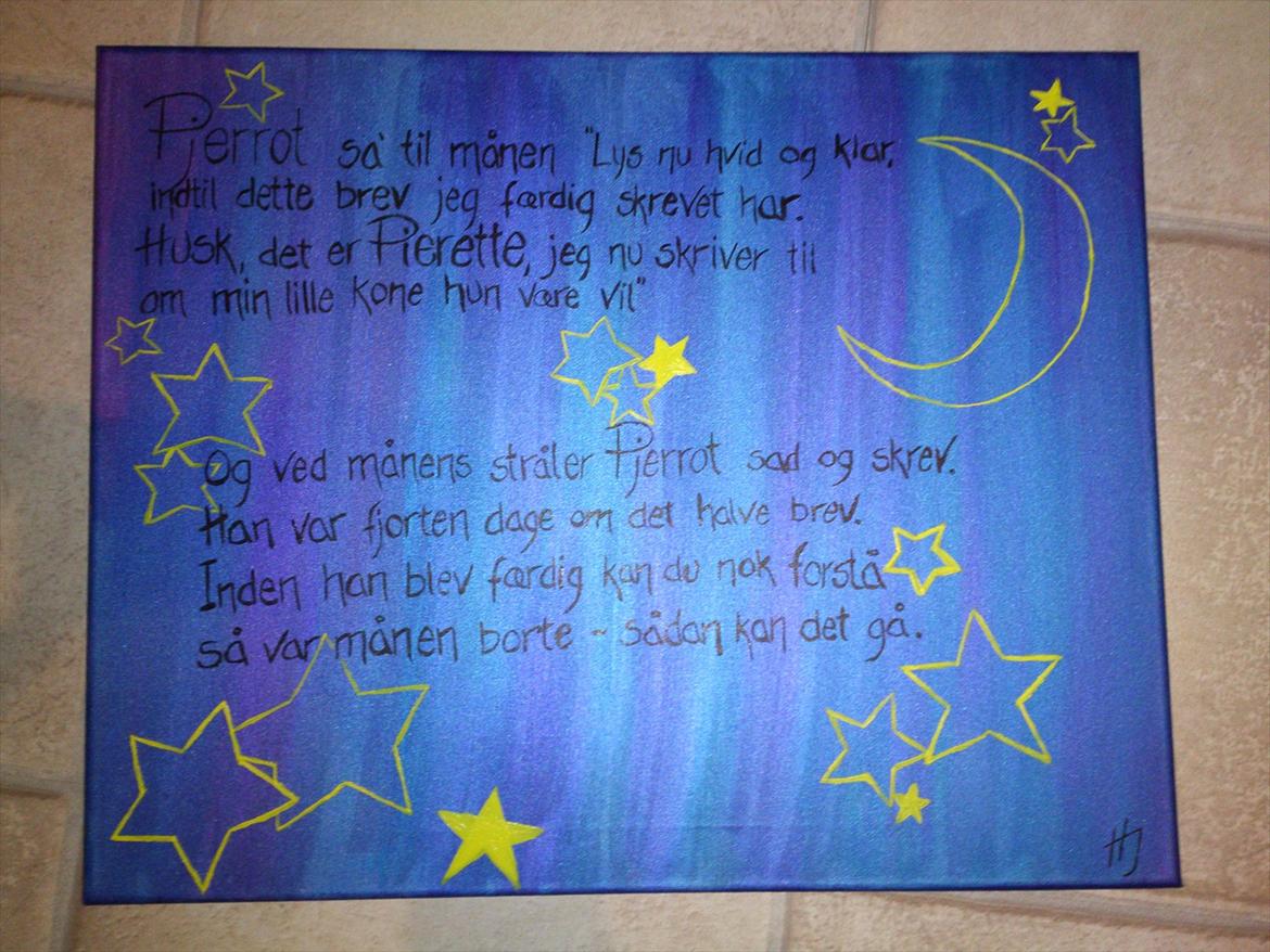 - Lidt tegninger - - Maleri til venindes dreng til hans 1 års fødselsdag billede 32