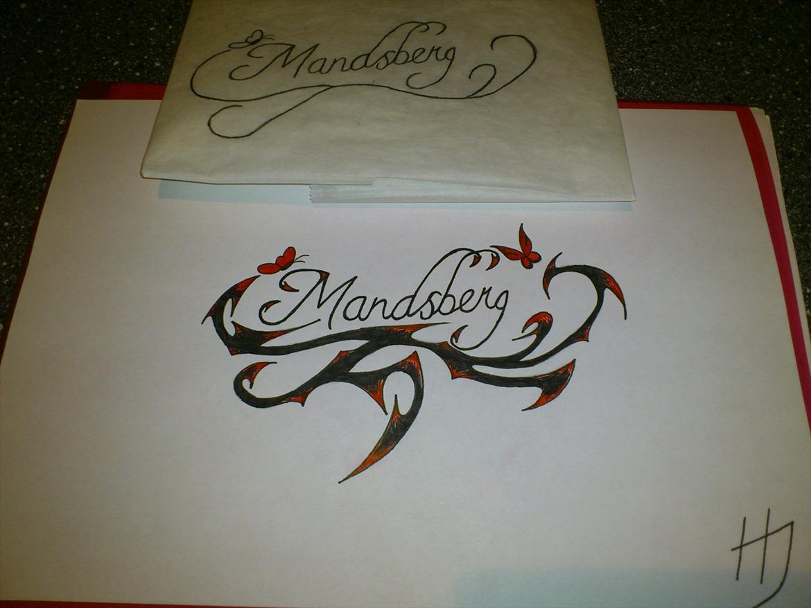 - Lidt tegninger - - Min svigerindes tattoo som hun godt ville have lavet om , den øverste er som den ser ud nu , det nederste er mit foreslag  billede 34