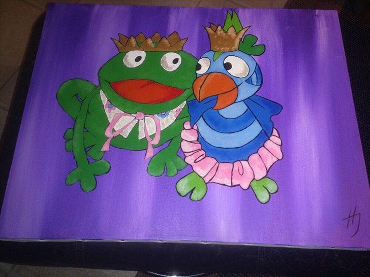 - Lidt tegninger - - Maleri til min brors "søn" billede 43