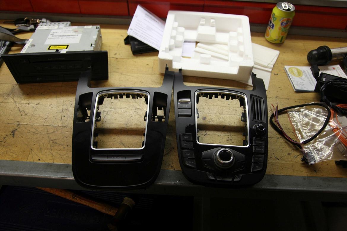 Audi A4 8K MMI 2G High ombygning billede 41