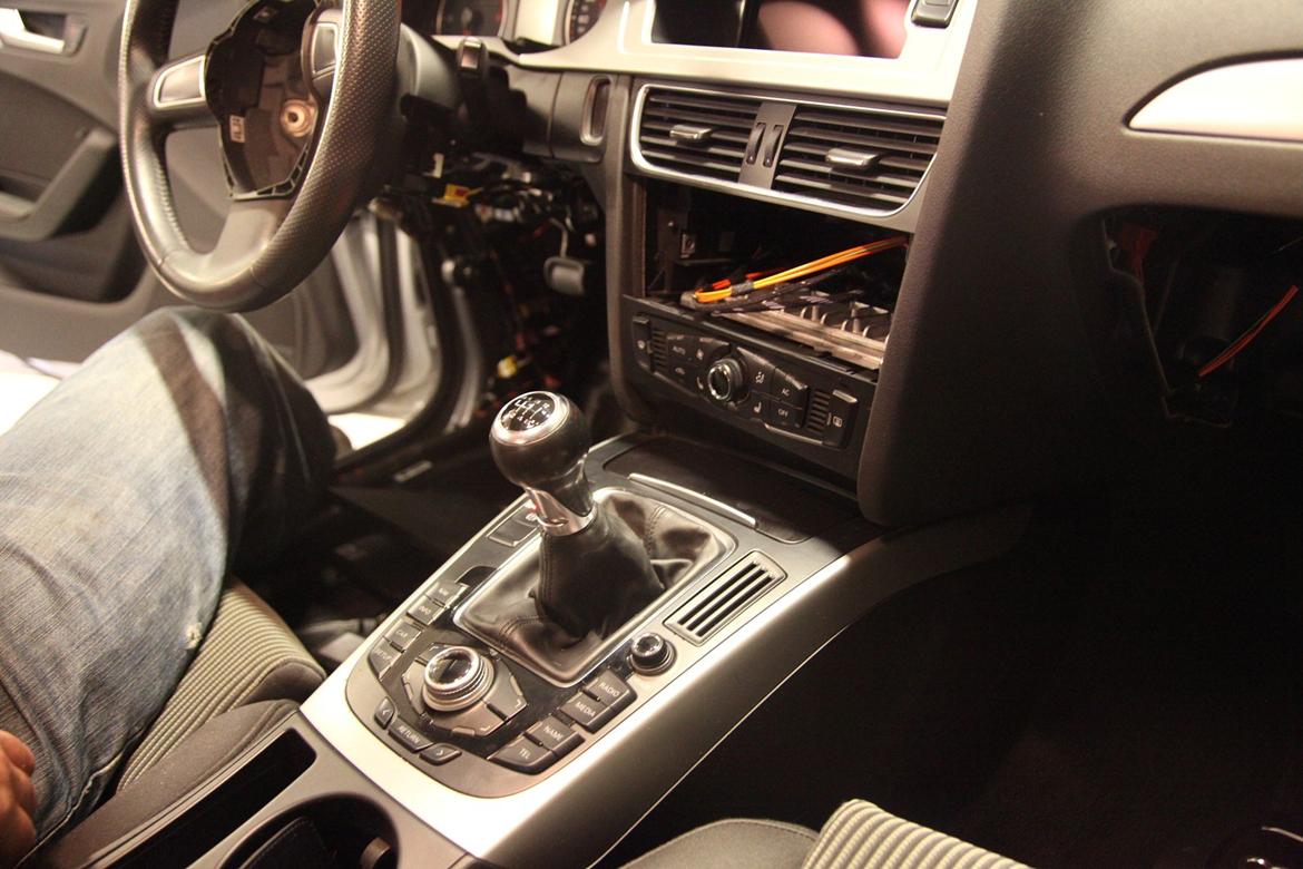 Audi A4 8K MMI 2G High ombygning billede 42