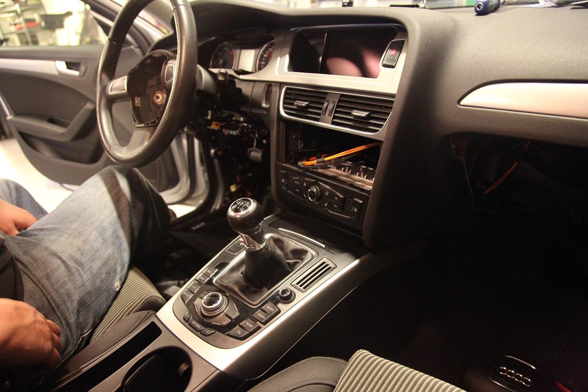 Audi A4 8K MMI 2G High ombygning billede 43