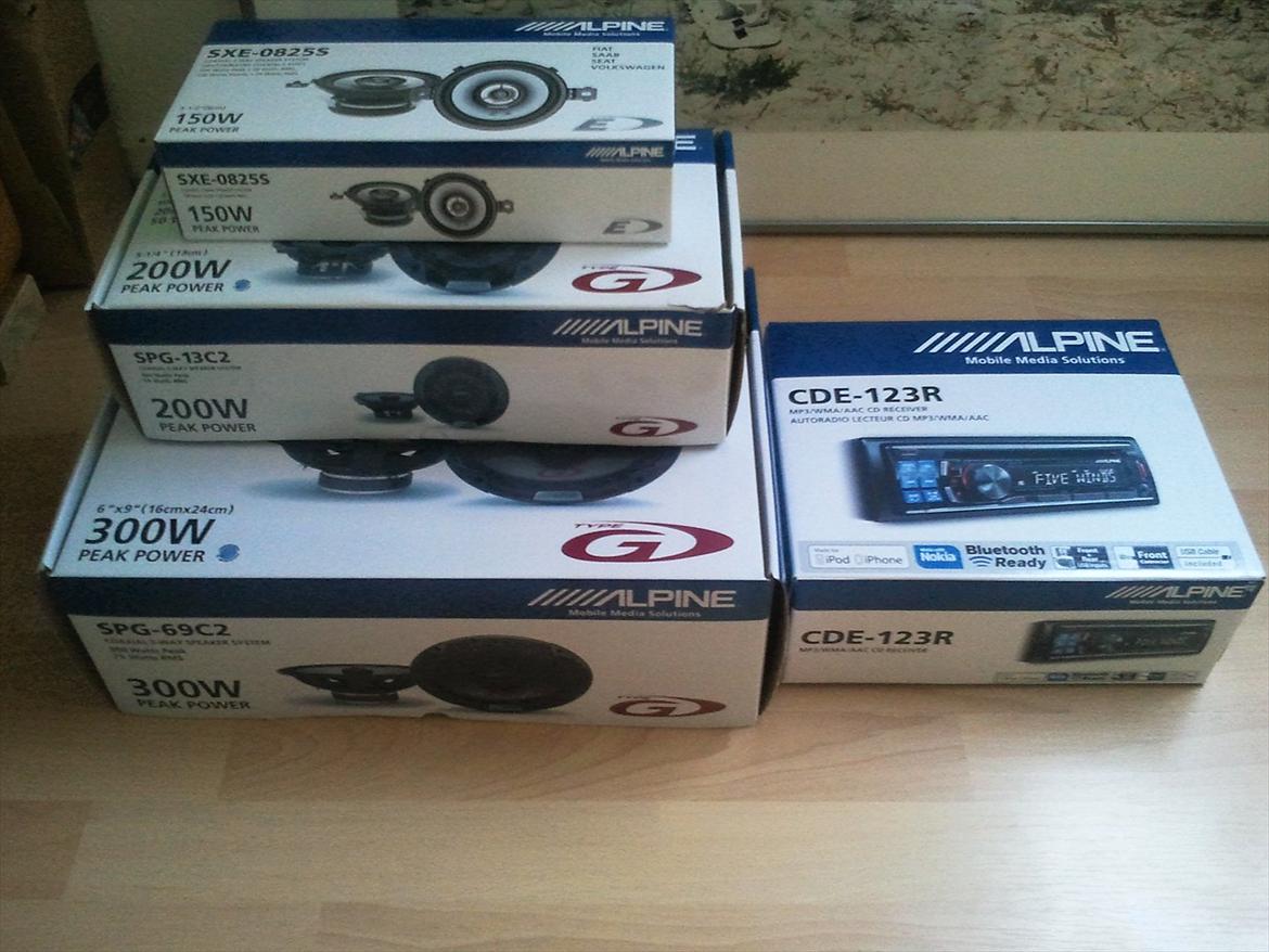 Vw jetta mk2 - Go lyd skulle der selvfølgelig også i billede 3