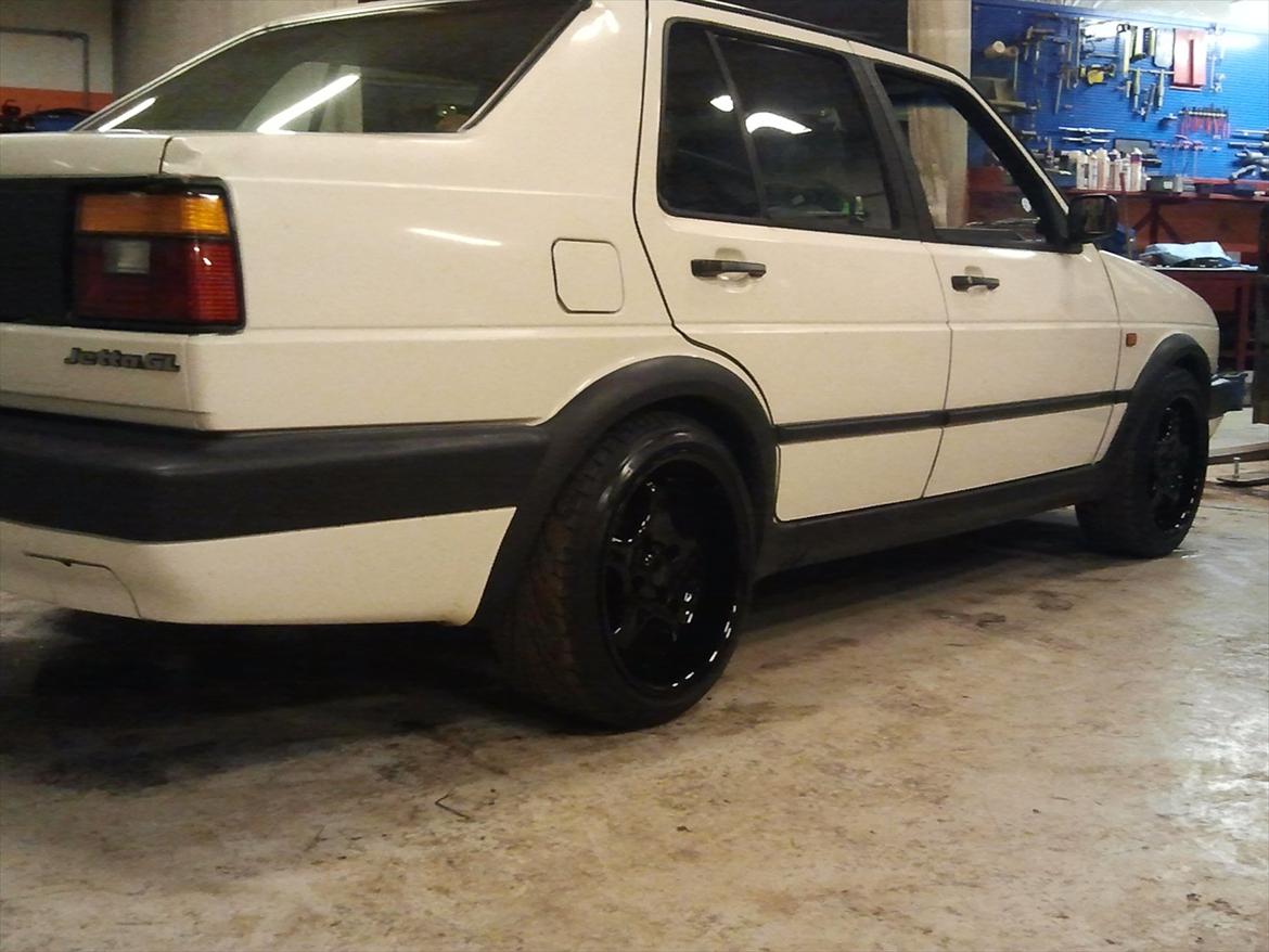 Vw jetta mk2 - Det færdige resultat bagfra billede 14
