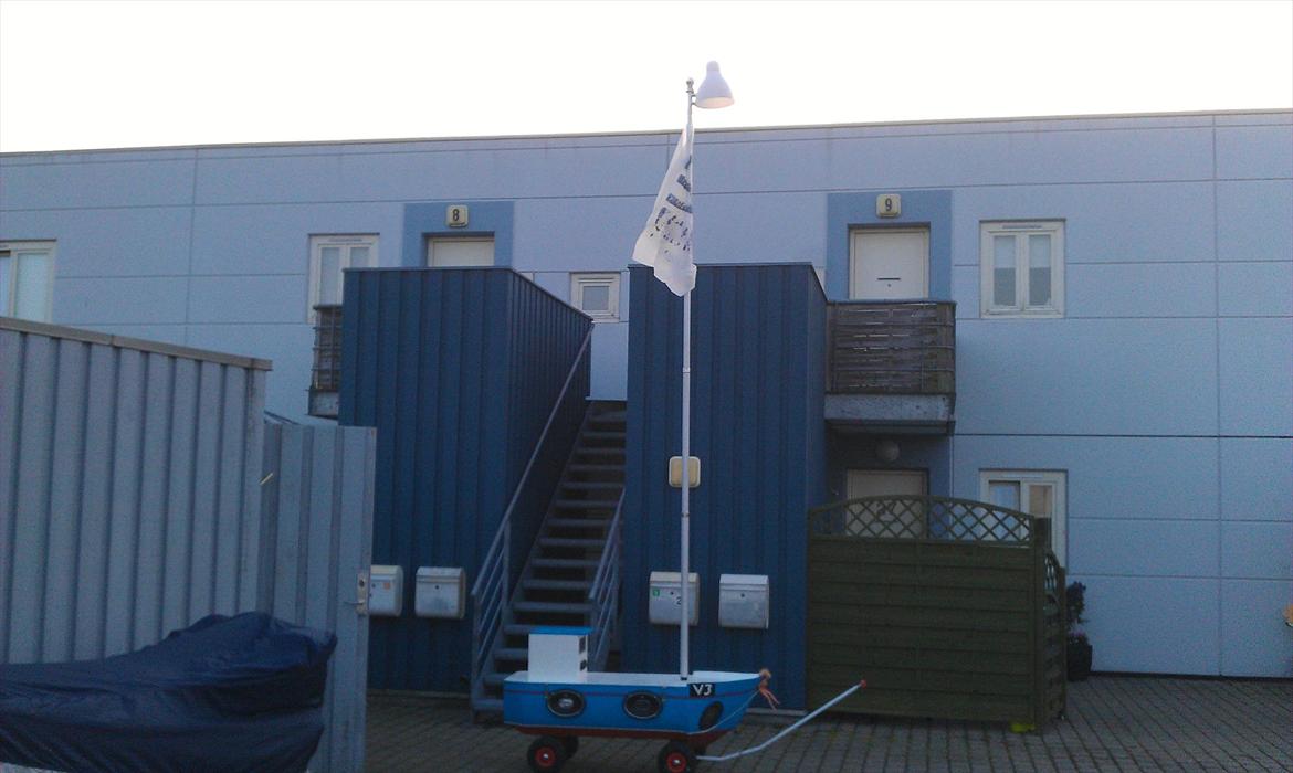 Festivals anlæg - Kutte - 4 meter flagstang billede 2