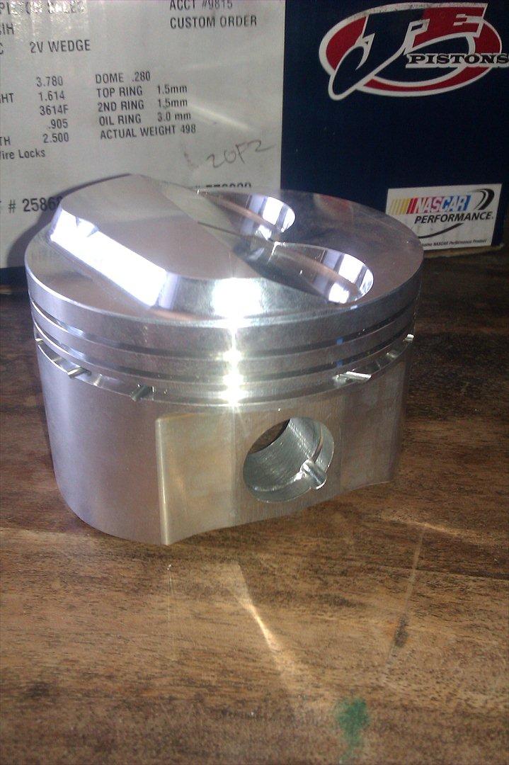 Mit Opel Ascona B 400 projekt - Passer lige i topstykket, læg mærke til "hakket" ellers går det imod tændrøret billede 24