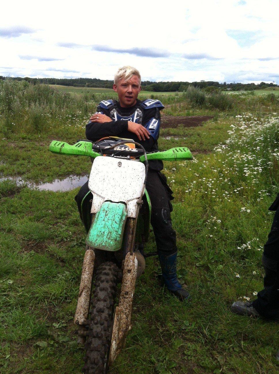 lidt billeder af mig i min fritid - efter min første tur på min 250cc billede 1