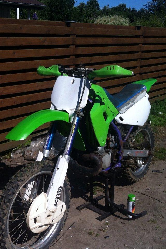 lidt billeder af mig i min fritid - har lige malet plastic i siden hvid billede 8