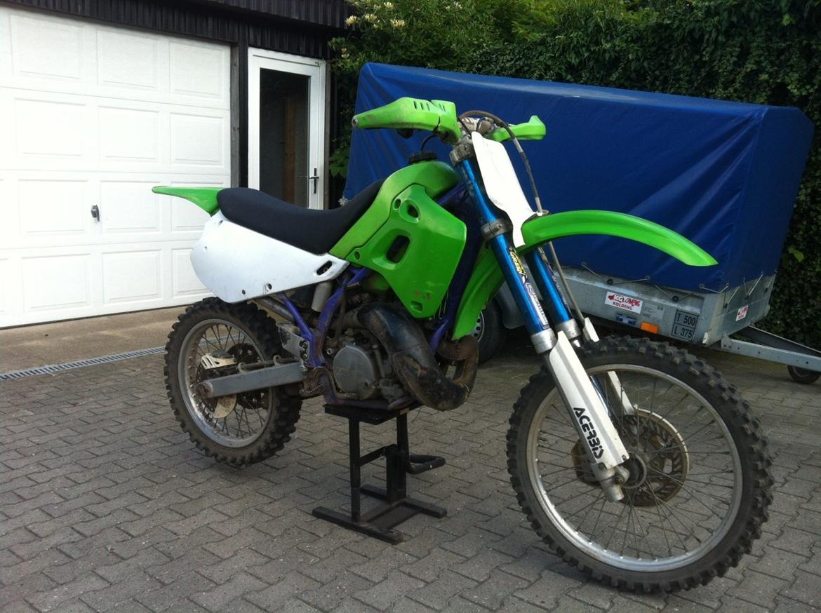 lidt billeder af mig i min fritid - har malet plastic hvid og ny sæde billede 12