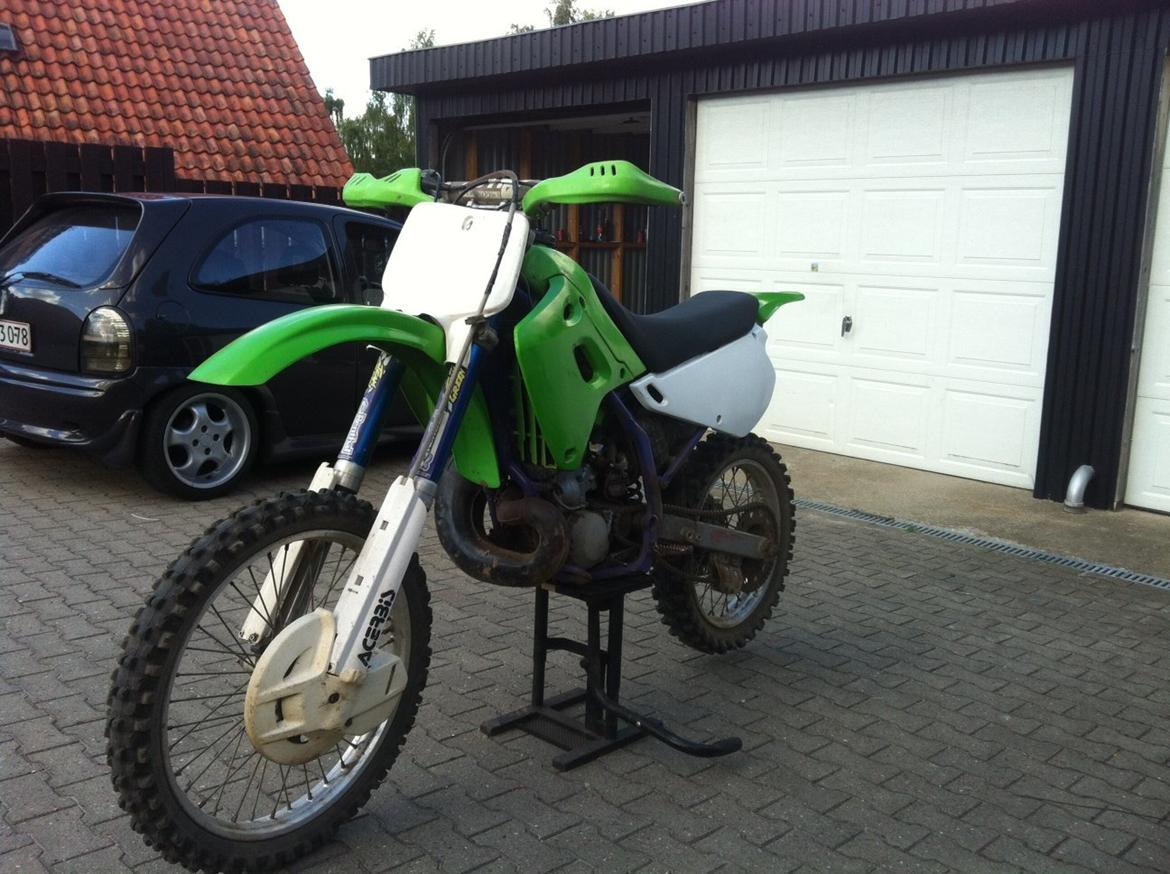 lidt billeder af mig i min fritid - har malet plastic hvid og ny sæde billede 13