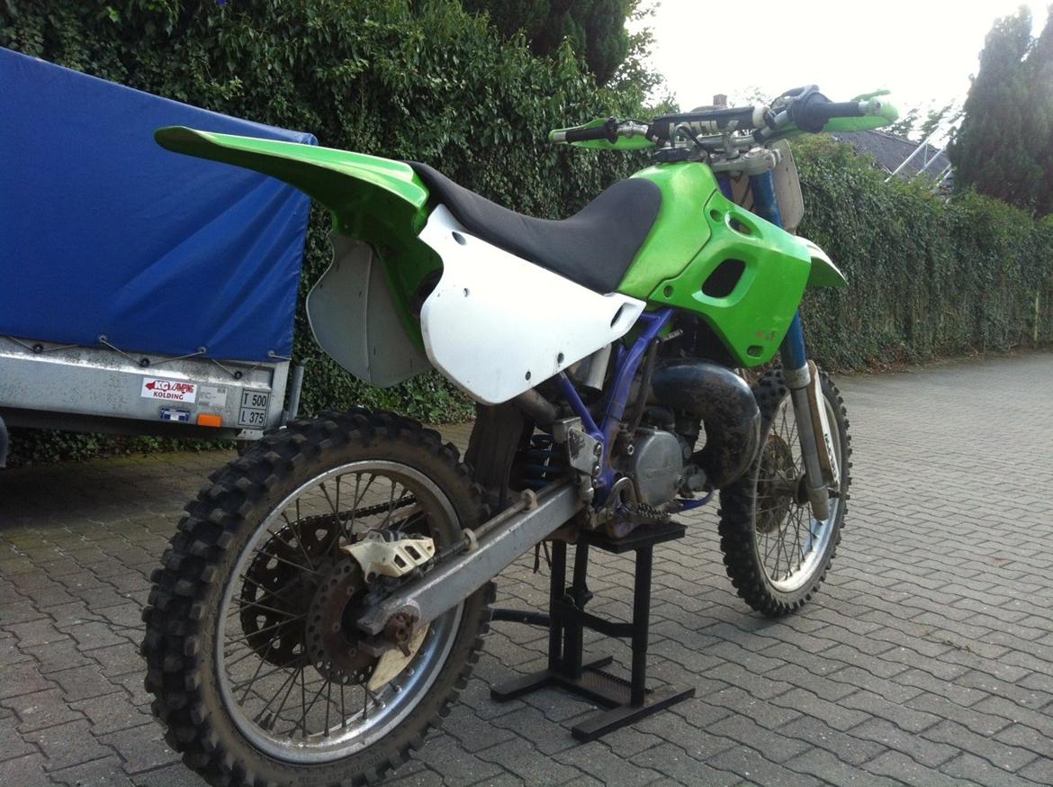 lidt billeder af mig i min fritid - har malet plastic hvid og ny sæde billede 15