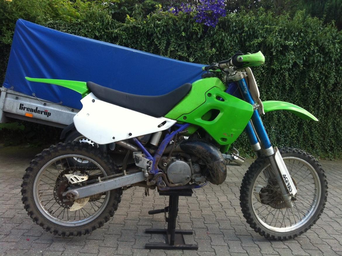 lidt billeder af mig i min fritid - har malet plastic hvid og ny sæde billede 16