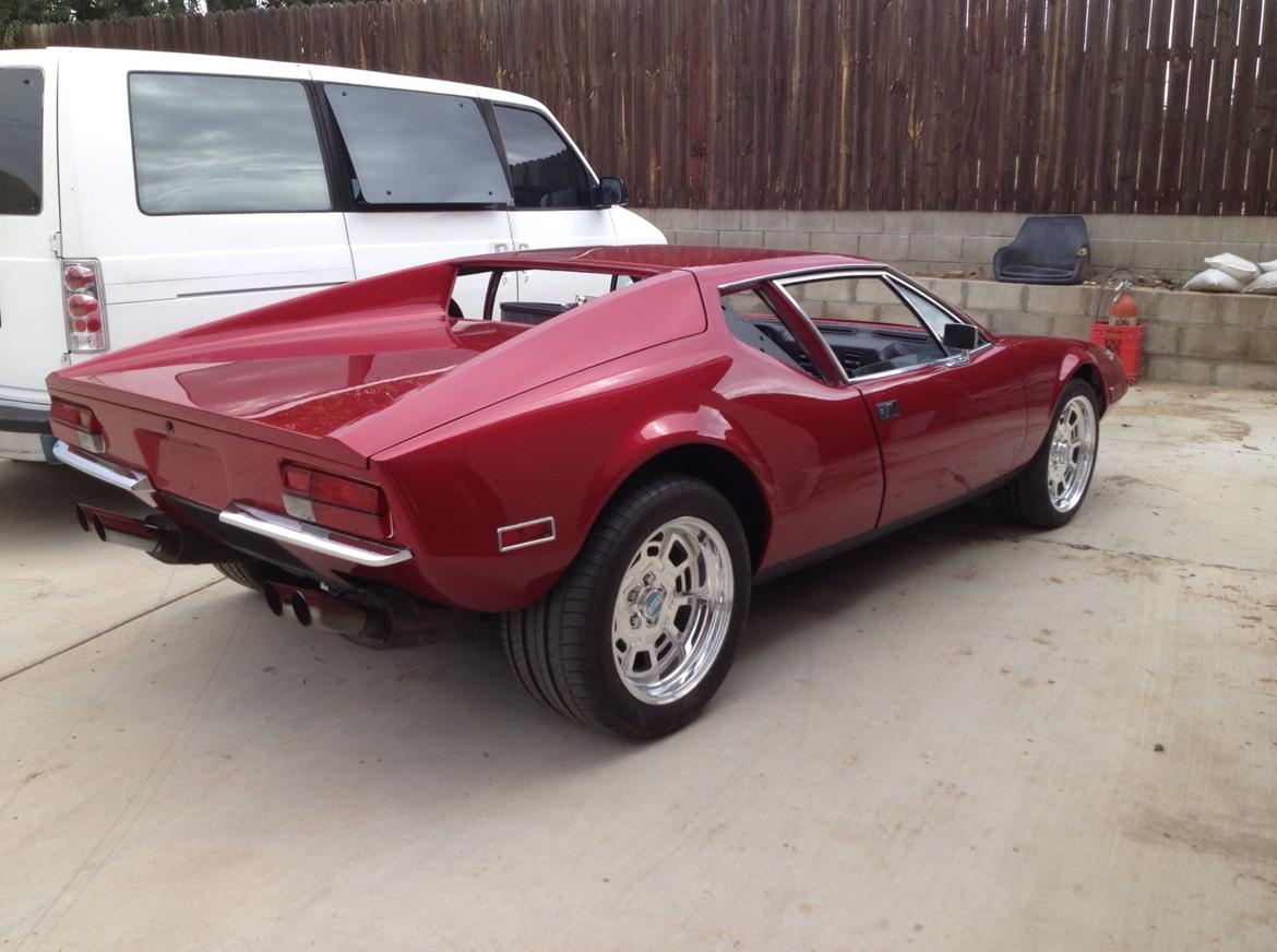 DeTomaso Pantera #2241 - Afleveret hos indtræksfirmaet billede 28