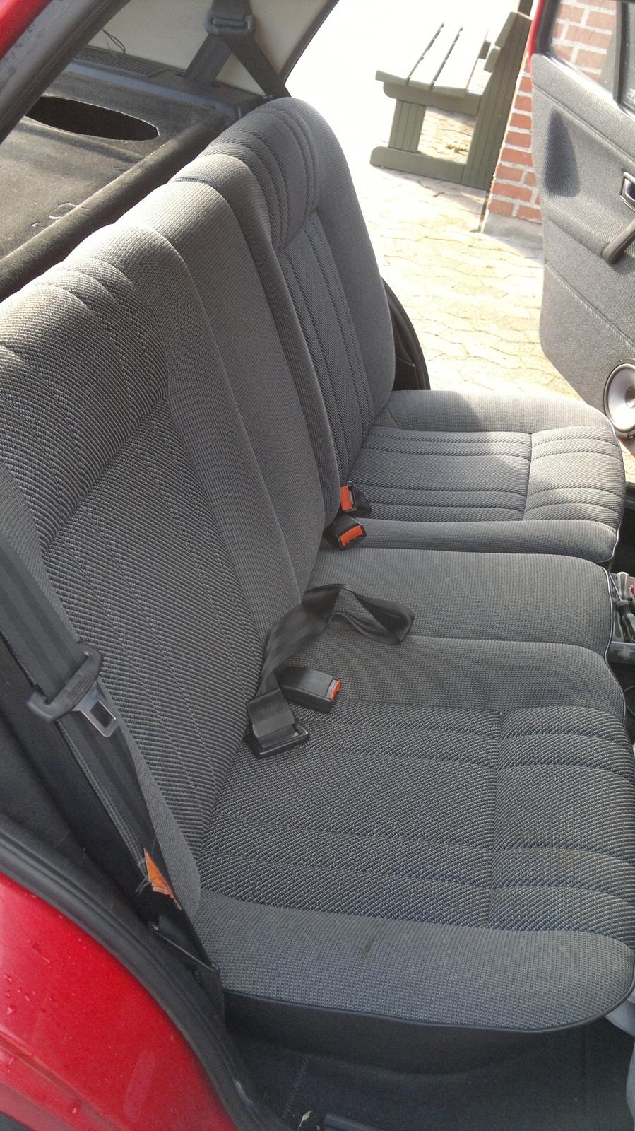 Vw golf 2 1,8 - Bagsæder. billede 20