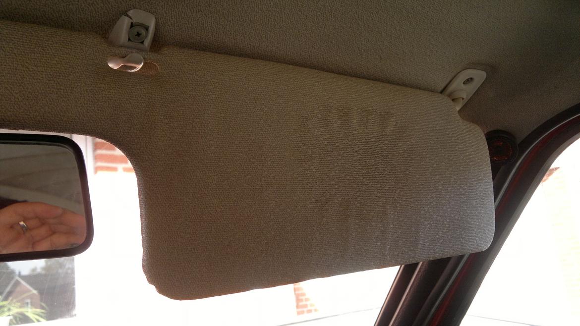 Vw golf 2 1,8 - Højre solskærm (u. spejl). billede 28