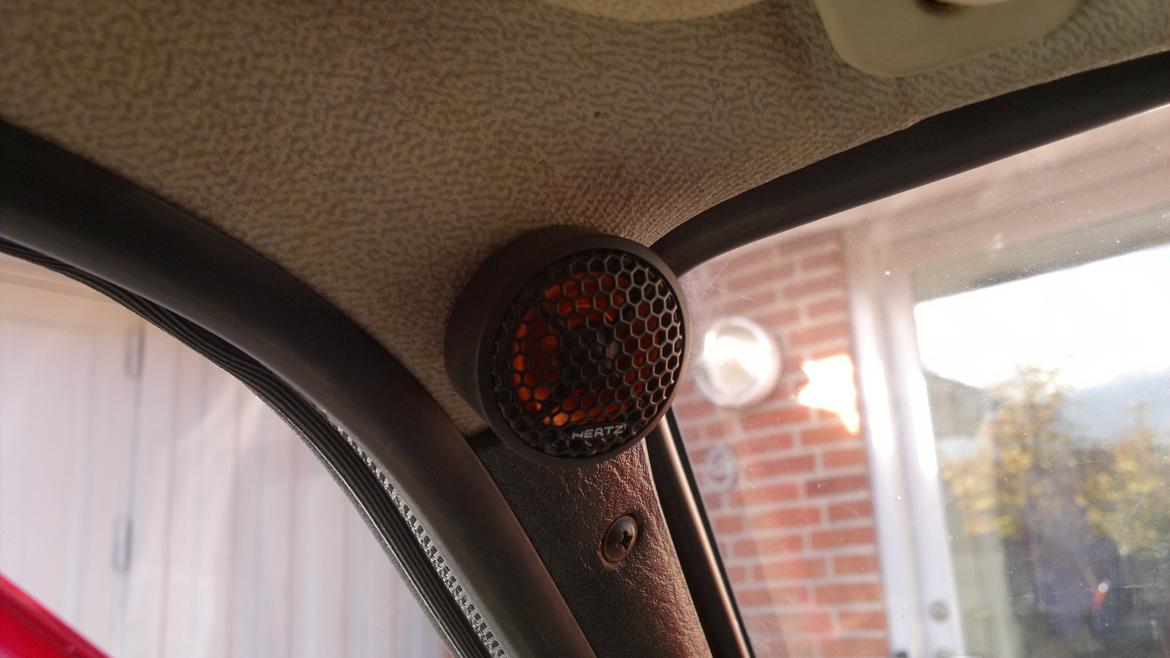 Vw golf 2 1,8 - Diskanter fra Hertz. billede 30