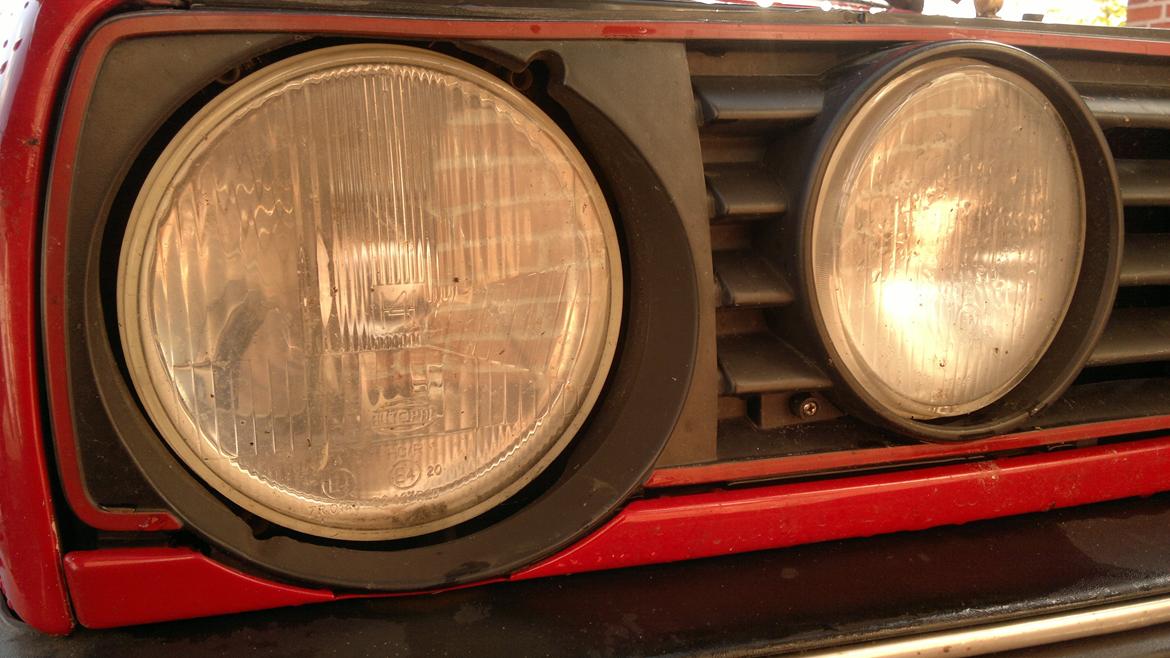 Vw golf 2 1,8 - Bunden af motorhjelm. billede 39