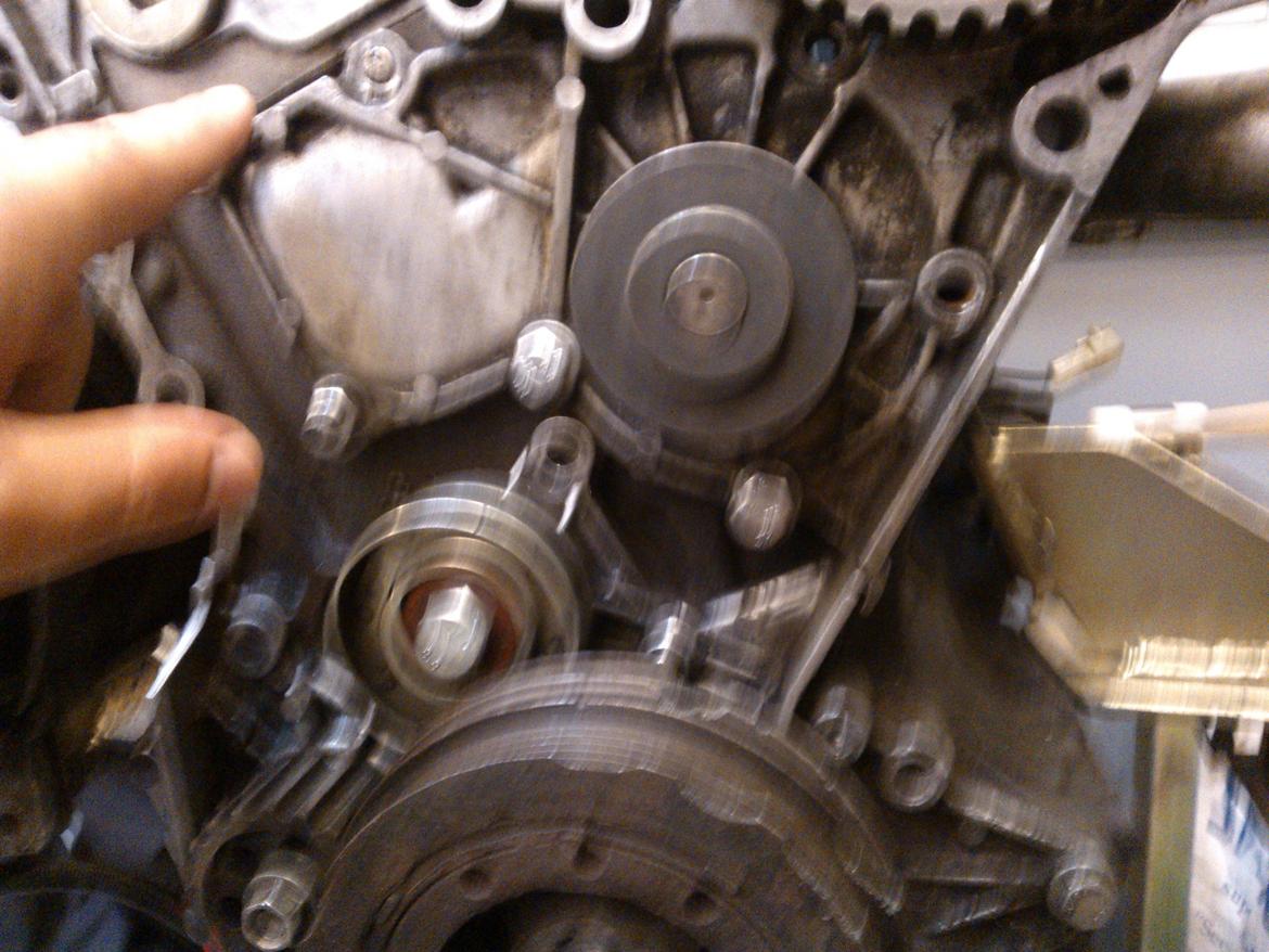 toyota (diesel) motor komponenter. billede 2