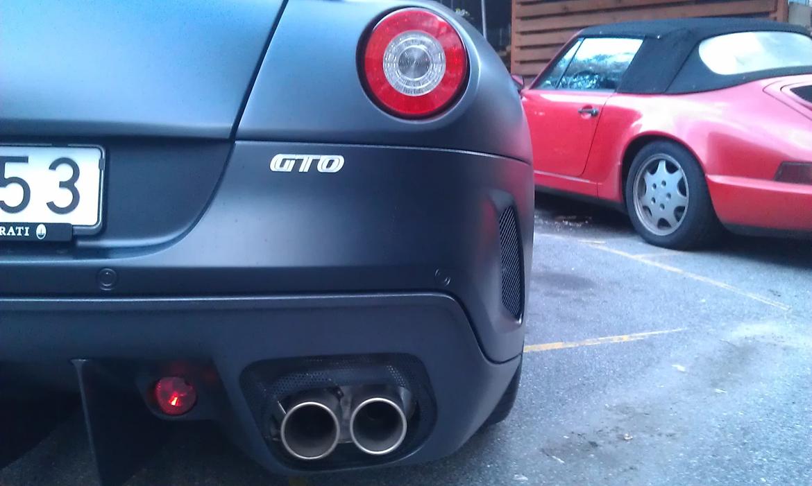 Ferrari 599 GTO i København billede 1