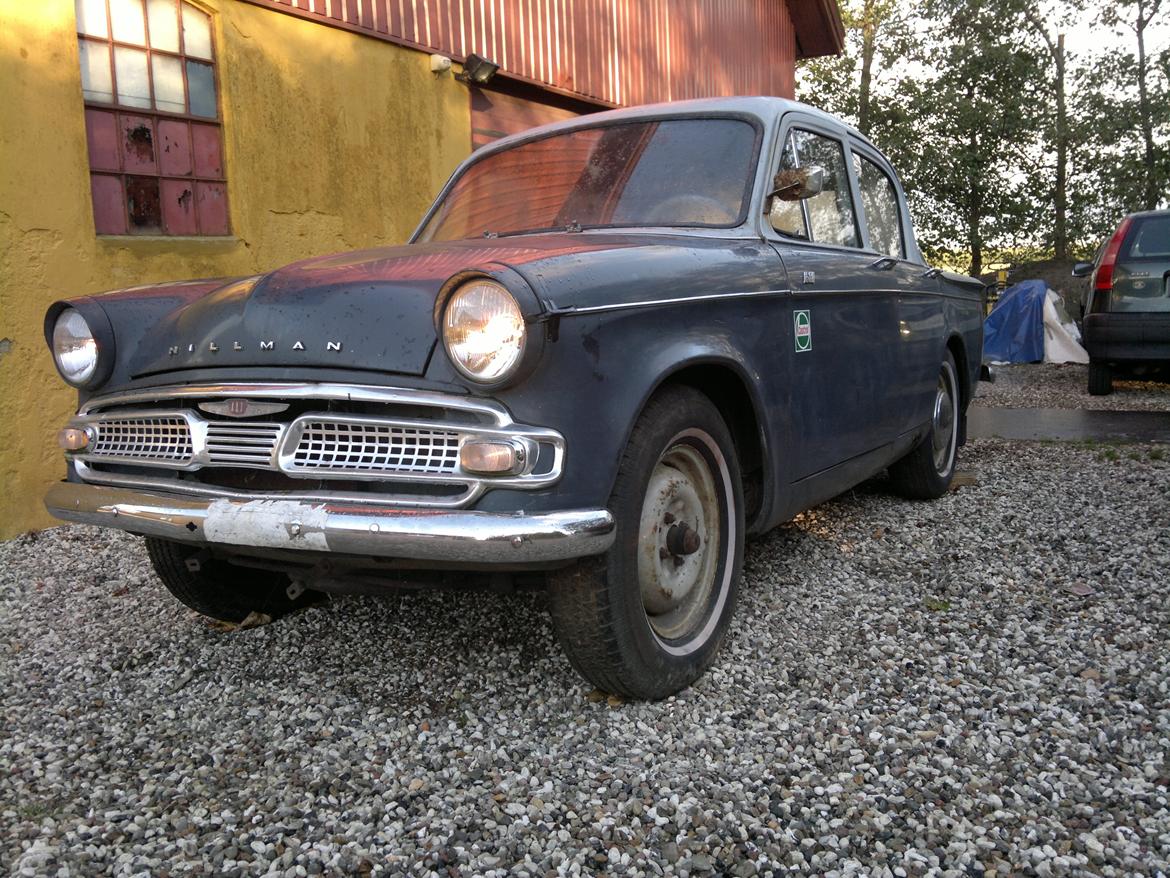 1961 Hillman Minx projekt - 27/10/2012 - Motoren er igang! billede 48