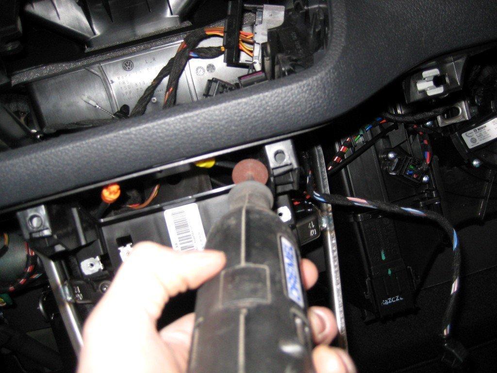 VW UP! 2DIN ombygning billede 10