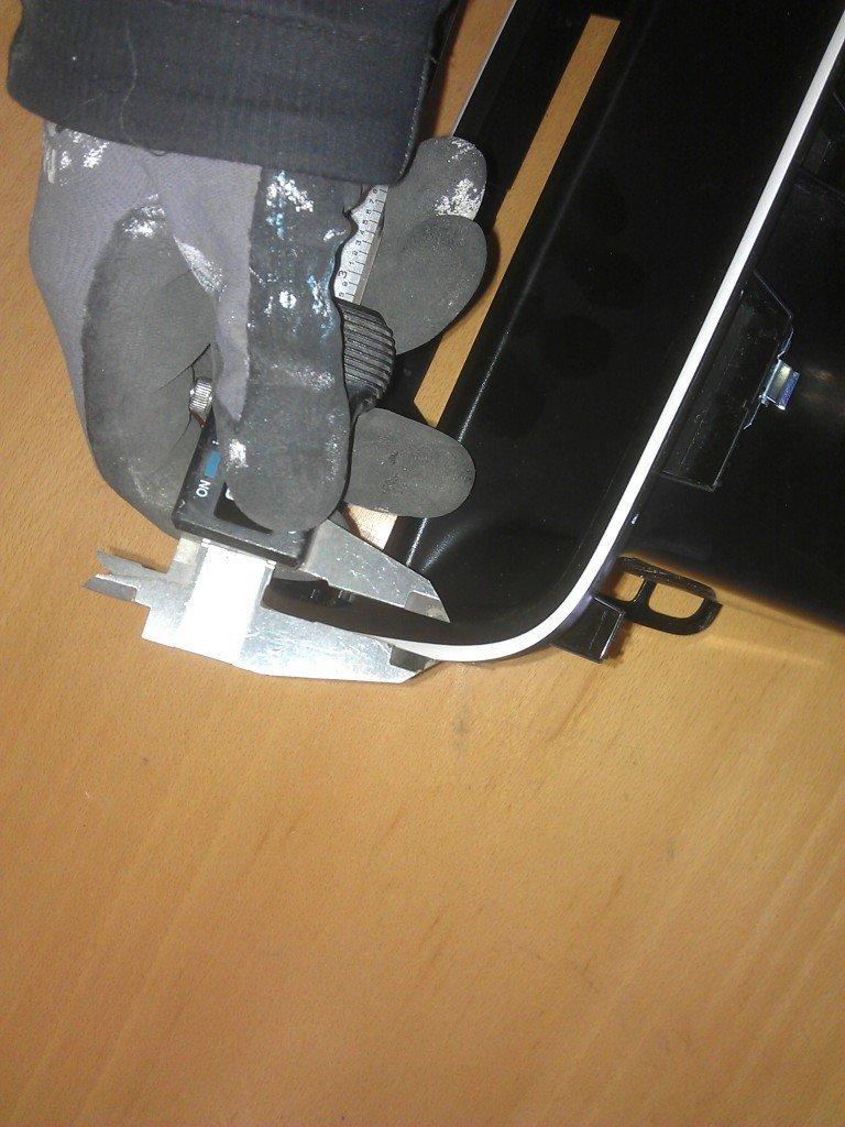 VW UP! 2DIN ombygning billede 12