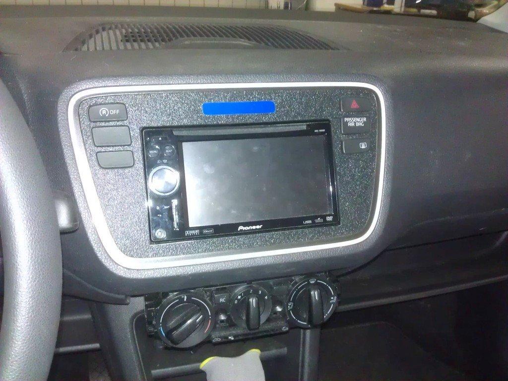 VW UP! 2DIN ombygning billede 25