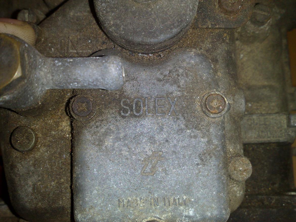  dobbelt 45mm solex karburator  billede 1