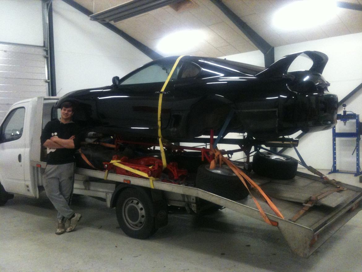 Toyota Supra MK 4 - Project  - Da jeg hentet den ved Steffen :) STOR DAG!! billede 5