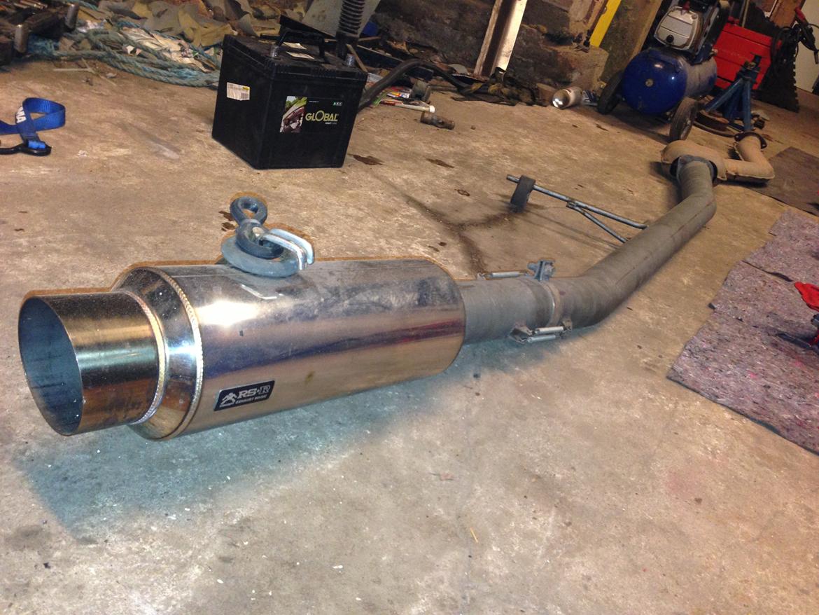 Toyota Supra MK 4 - Project  - Udstødning. billede 19