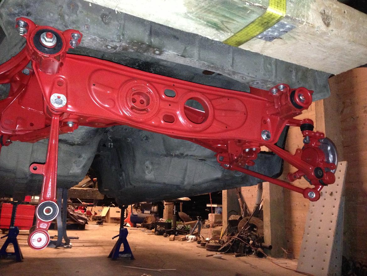 Toyota Supra MK 4 - Project  - Ved og smale bagbro og bremser :) billede 24