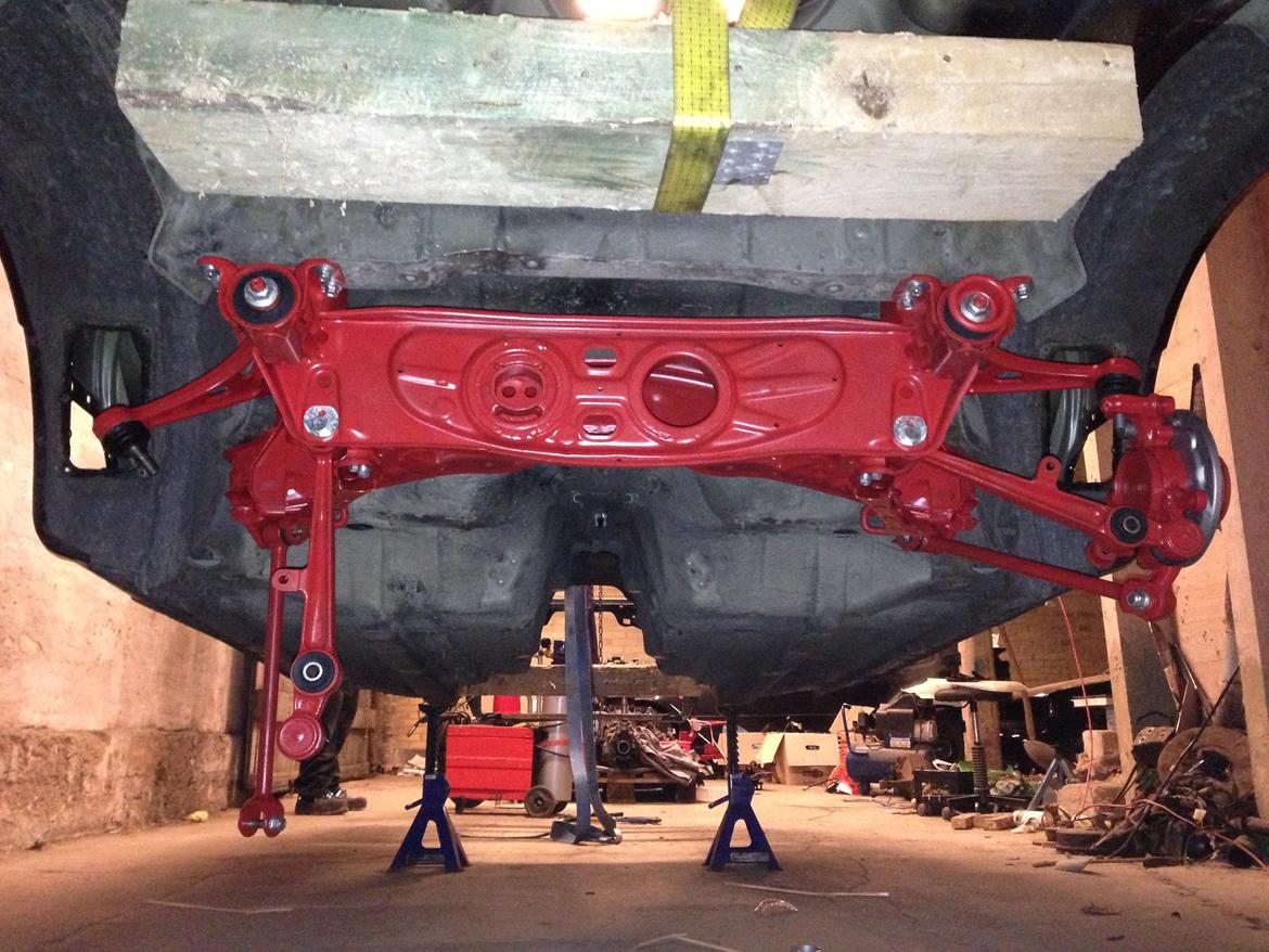 Toyota Supra MK 4 - Project  - Ved og samle bagbro og bremser :) billede 25