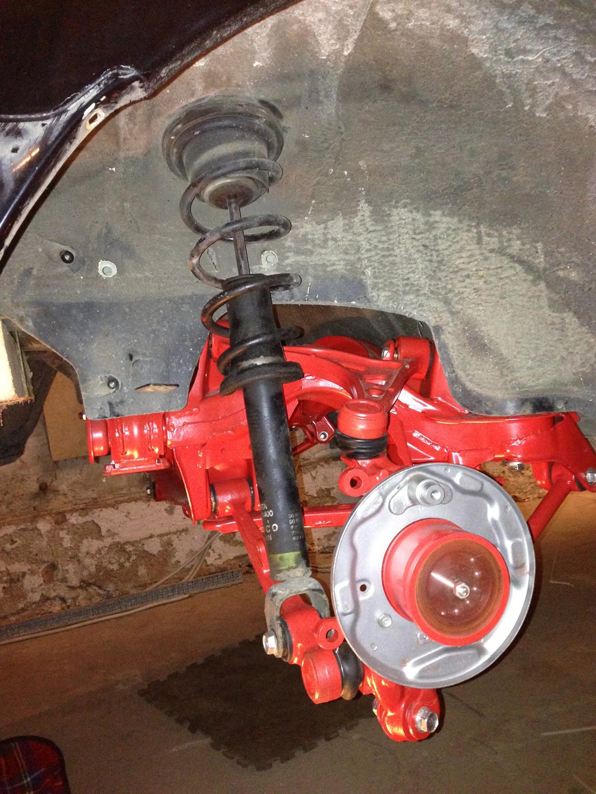 Toyota Supra MK 4 - Project  - Ved og samle bagbro og bremser :) billede 26