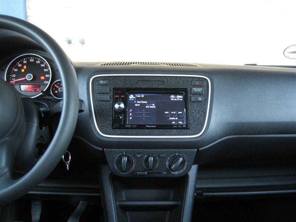 VW UP! 2DIN ombygning billede 42