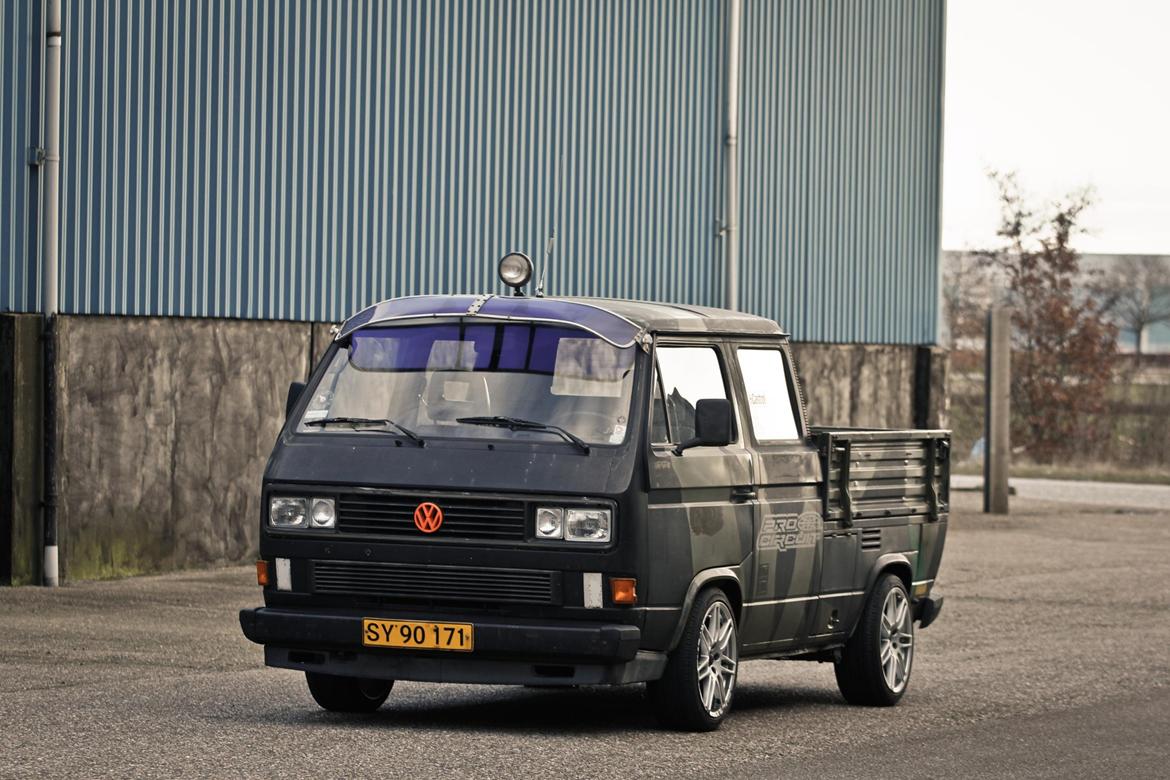 Fotosession: VW Transporter T3 Pickup billede 12