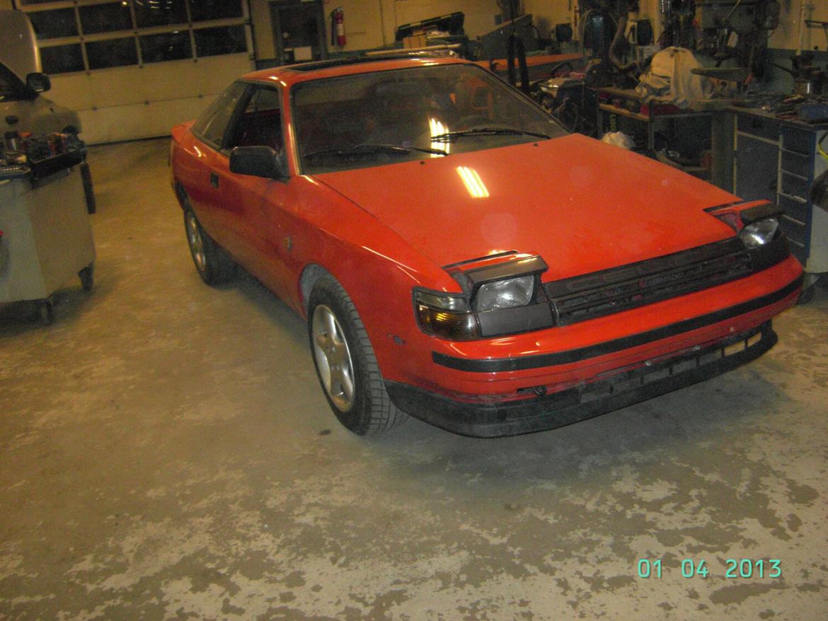 Toyota Celica AT160 - Så er der ikke længe igen til at vi skal rulle!! :D billede 31