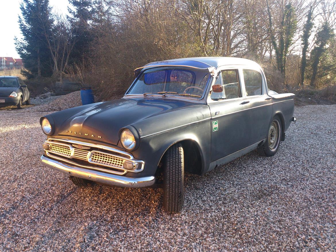 1961 Hillman Minx projekt - Vasket og nyder solen billede 71