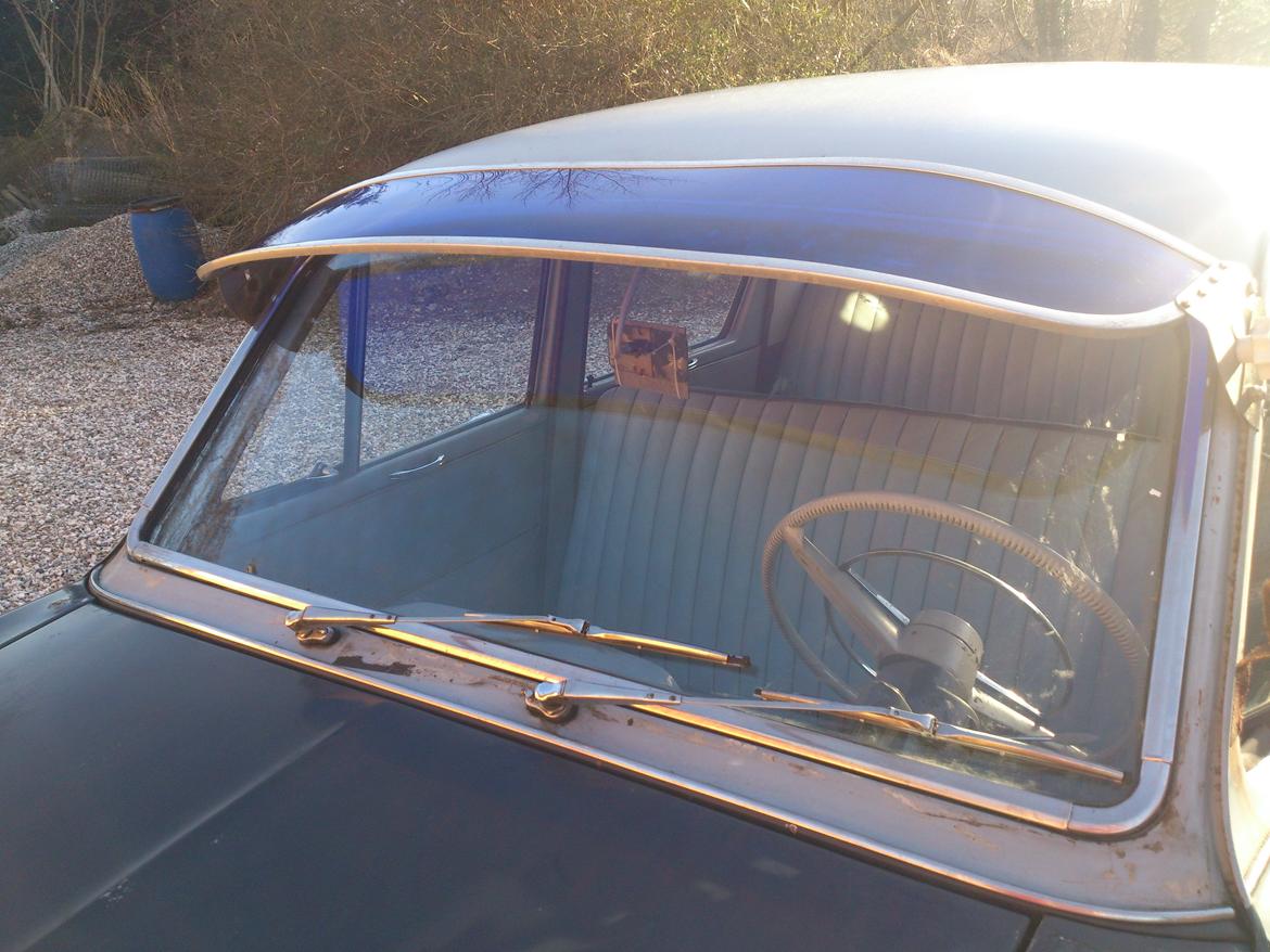 1961 Hillman Minx projekt - Cornet solskærmen billede 79