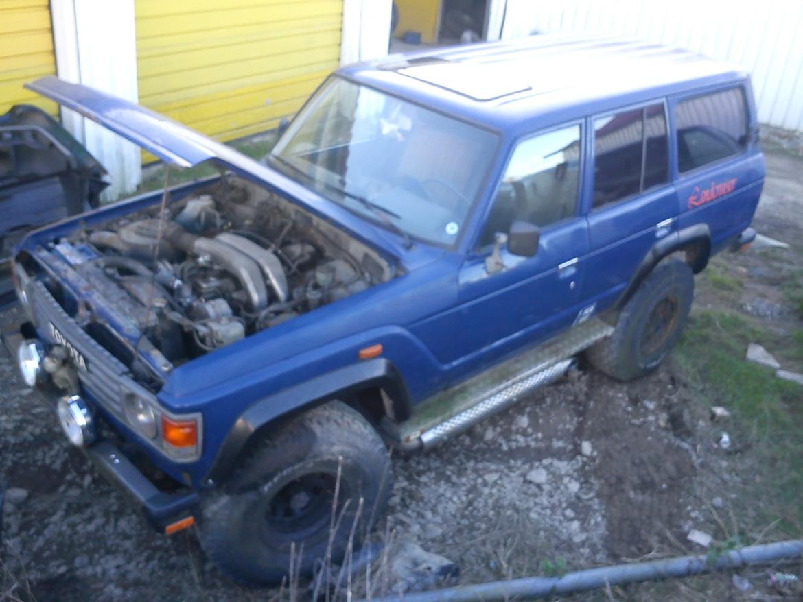 Toyota Land Cruiser HJ61 - Den dag den blev hentet billede 3