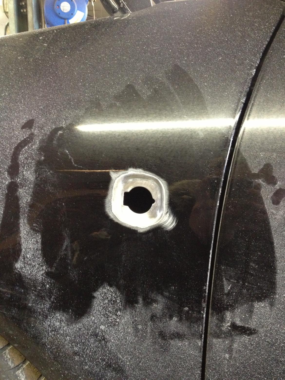 Audi A3 Airrider projekt - fra start til slut!!  - Sideblink i forskærme ville jeg gerne have væk, så min kammerat som til daglig arbejder hos audi som pladesmed gik i gang :-)  billede 22