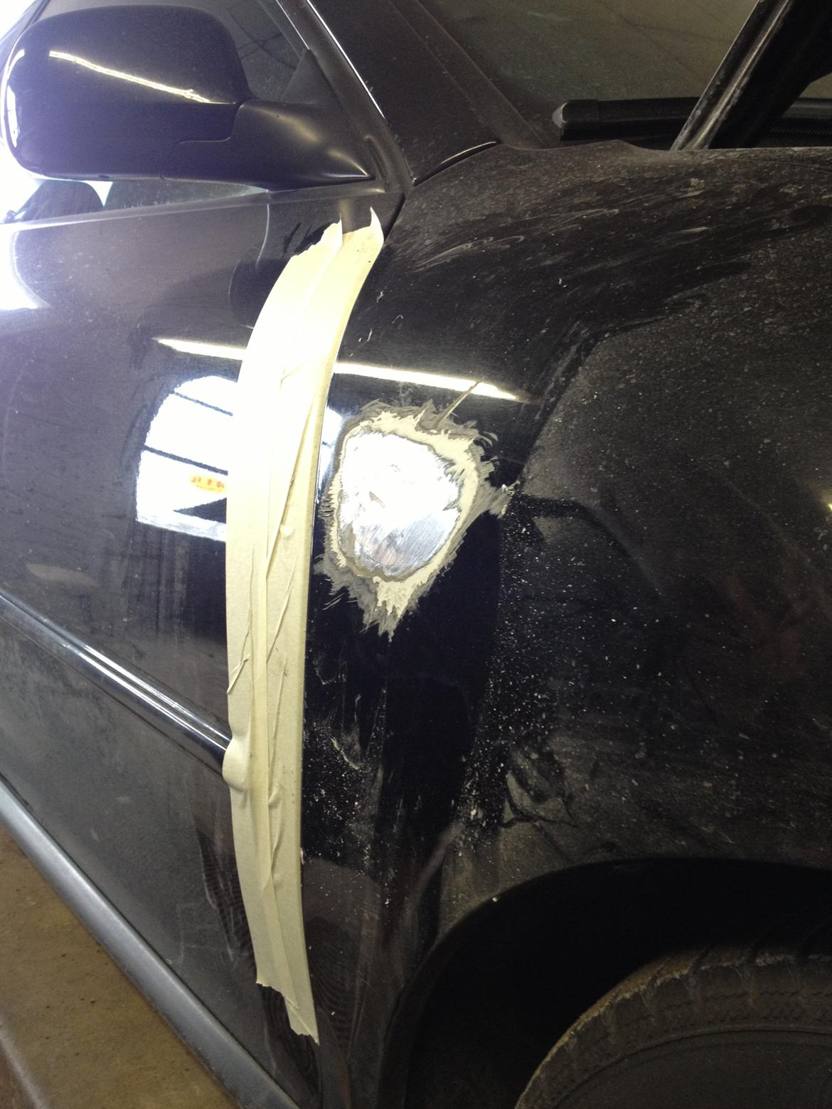 Audi A3 Airrider projekt - fra start til slut!!  - slibe ned billede 25