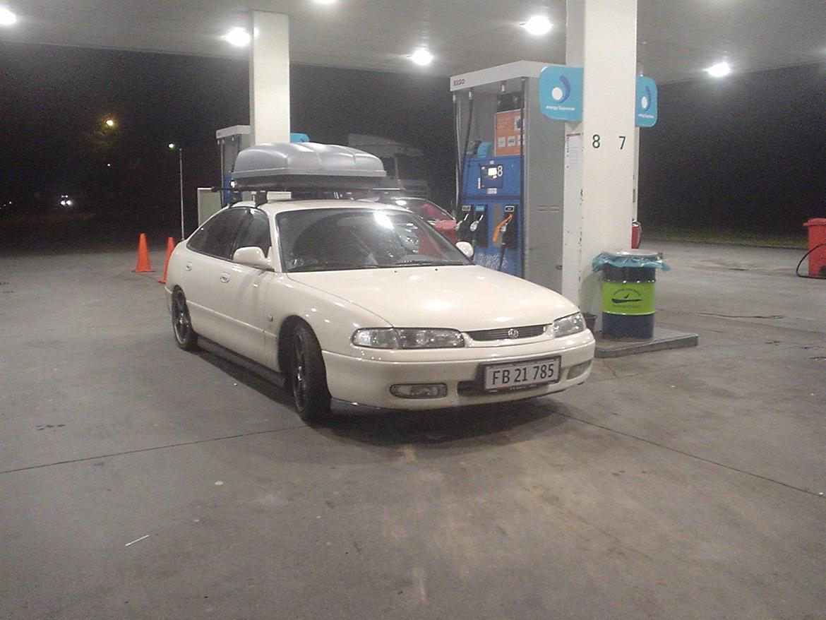 Mazda 626 2.5I V6 GT - Godt beskidt på vej hjem fra ferie i Paris 2011. billede 40