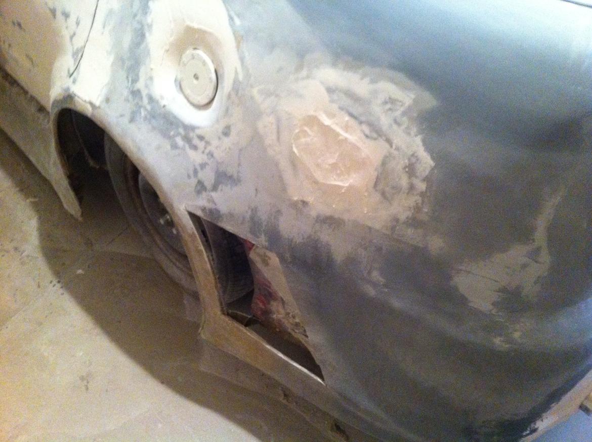 Carina E-xtreme - Nyt og gammelt tankhul efterspartlet og hul skåret til indsatsen ("indtag") billede 68