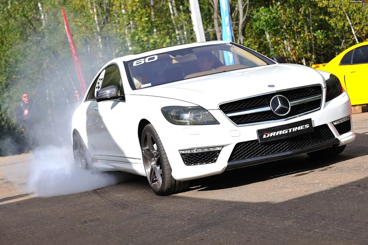 Dragtimesinfo unlim 500+ - This white Mercedes-Benz CLS63 AMG (5.5 TT) Gorilla Racing will fight in Gran Turismo class on upcoming Unlim 500+ 19.05.2013. Tuner declares about 800+ bhp, it will be interesting to see it in action! billede 7