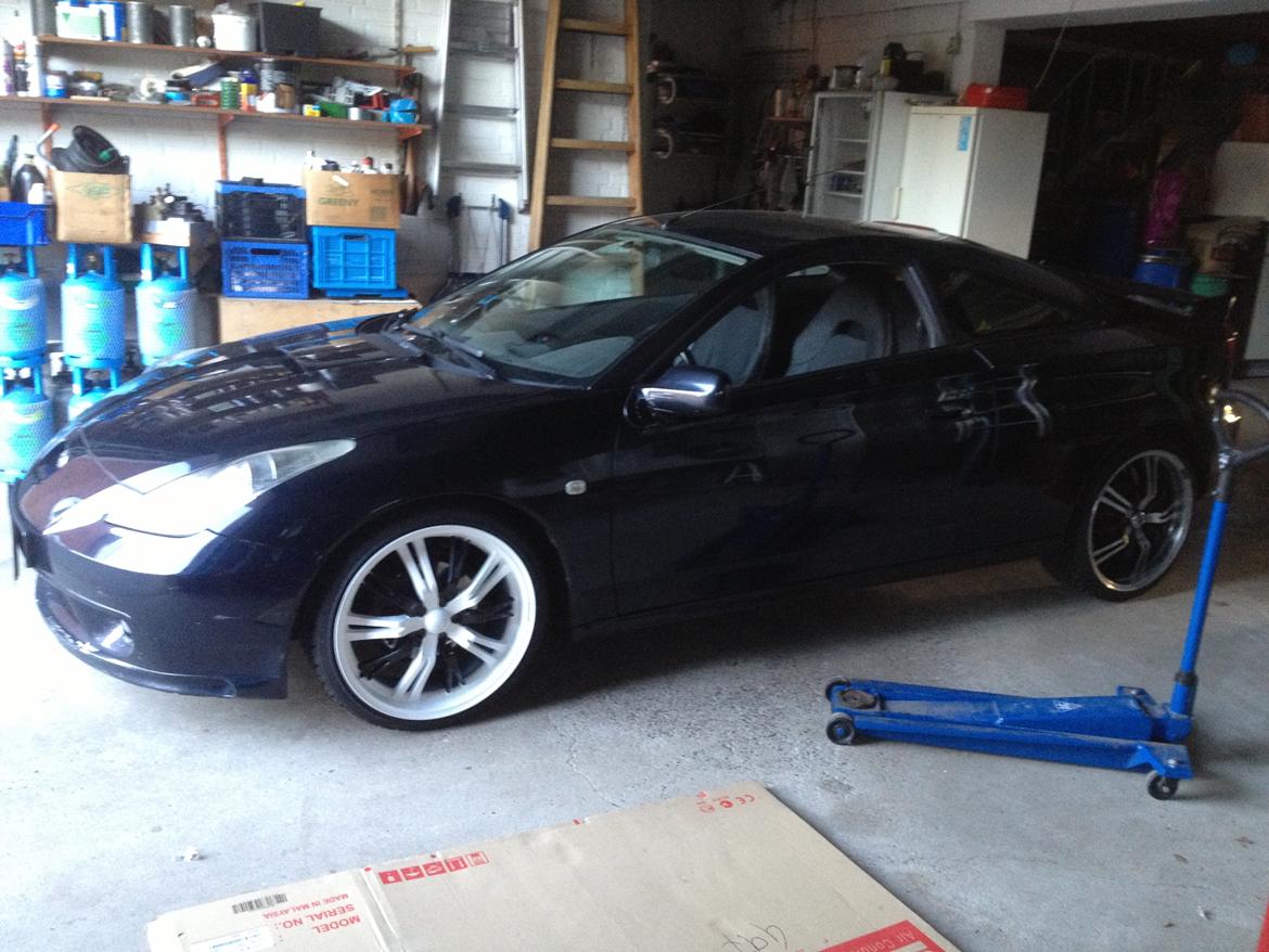 König fælge renoveret - 1 fælg på som kontrast billede 6