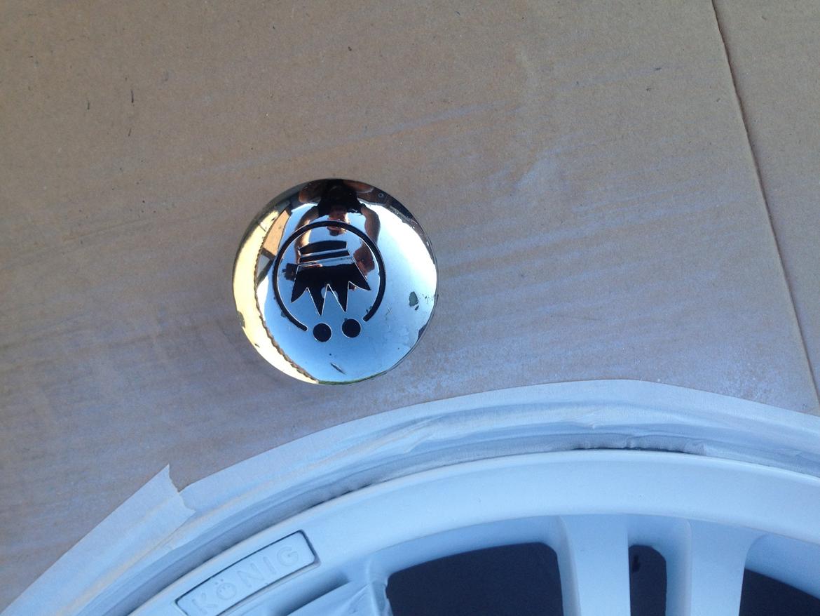 König fælge renoveret - Centerkop billede 3