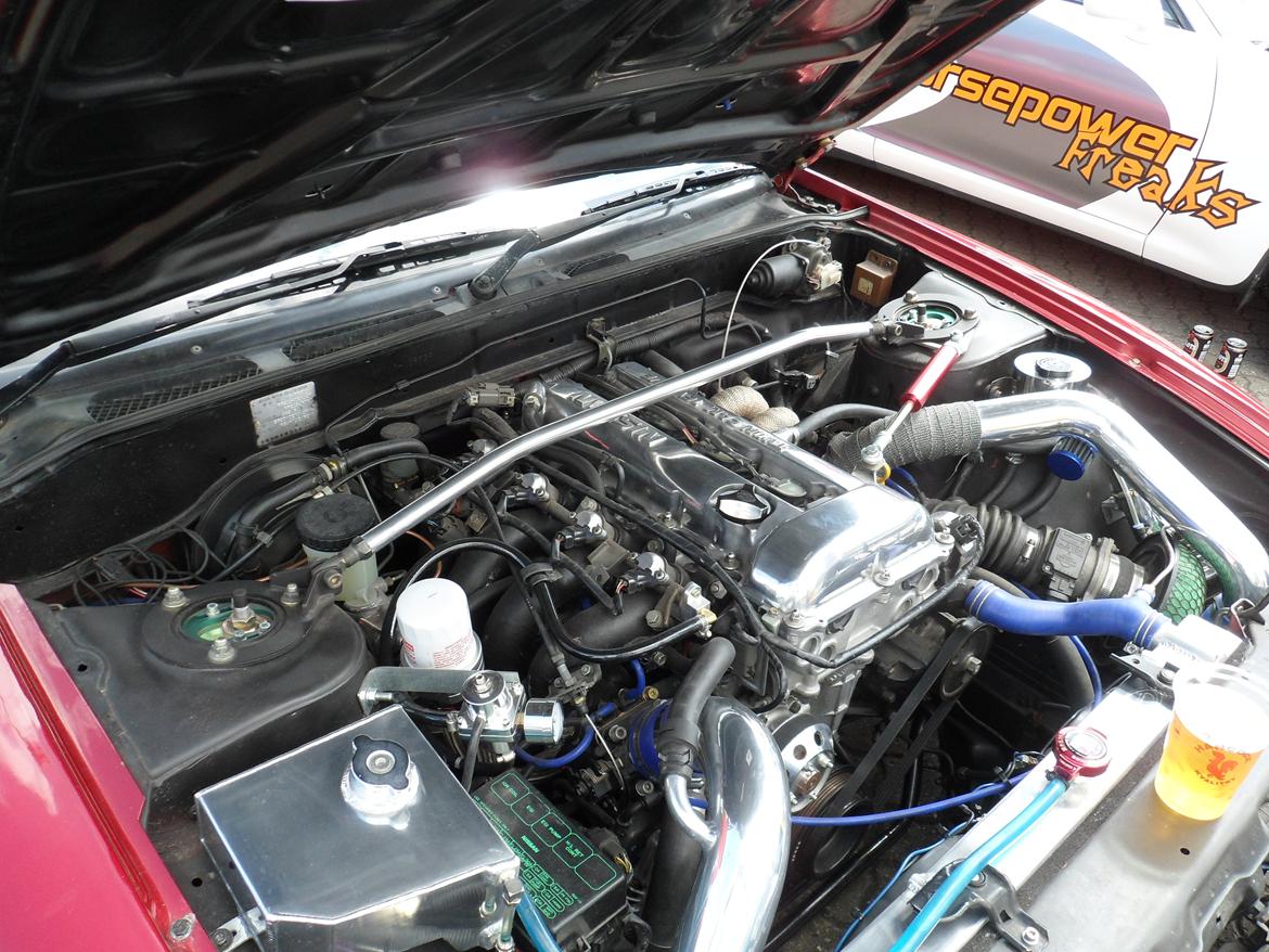 Euromaster`s 1 års fødselsdags i Grenå - Jeg snakkede ganske kort med ejeren, han oplyste at den ydet 350 hk. De burde da også være rigeligt billede 19