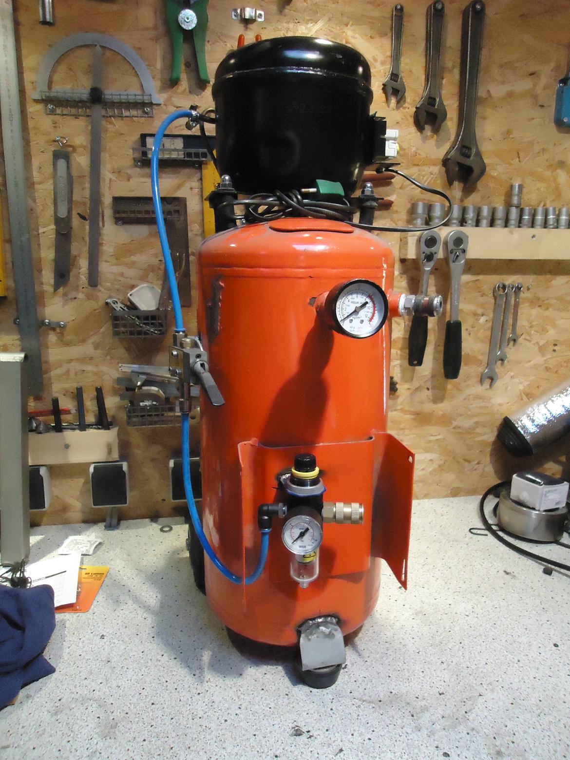 Lydløs kompressor V.2,0 - Her er et lille kik på det færdige resultat. billede 1