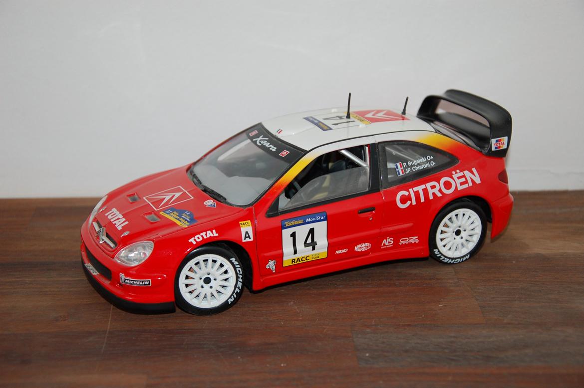 Mine modelbiler 1:18 - Citroën Xsara WRC billede 18