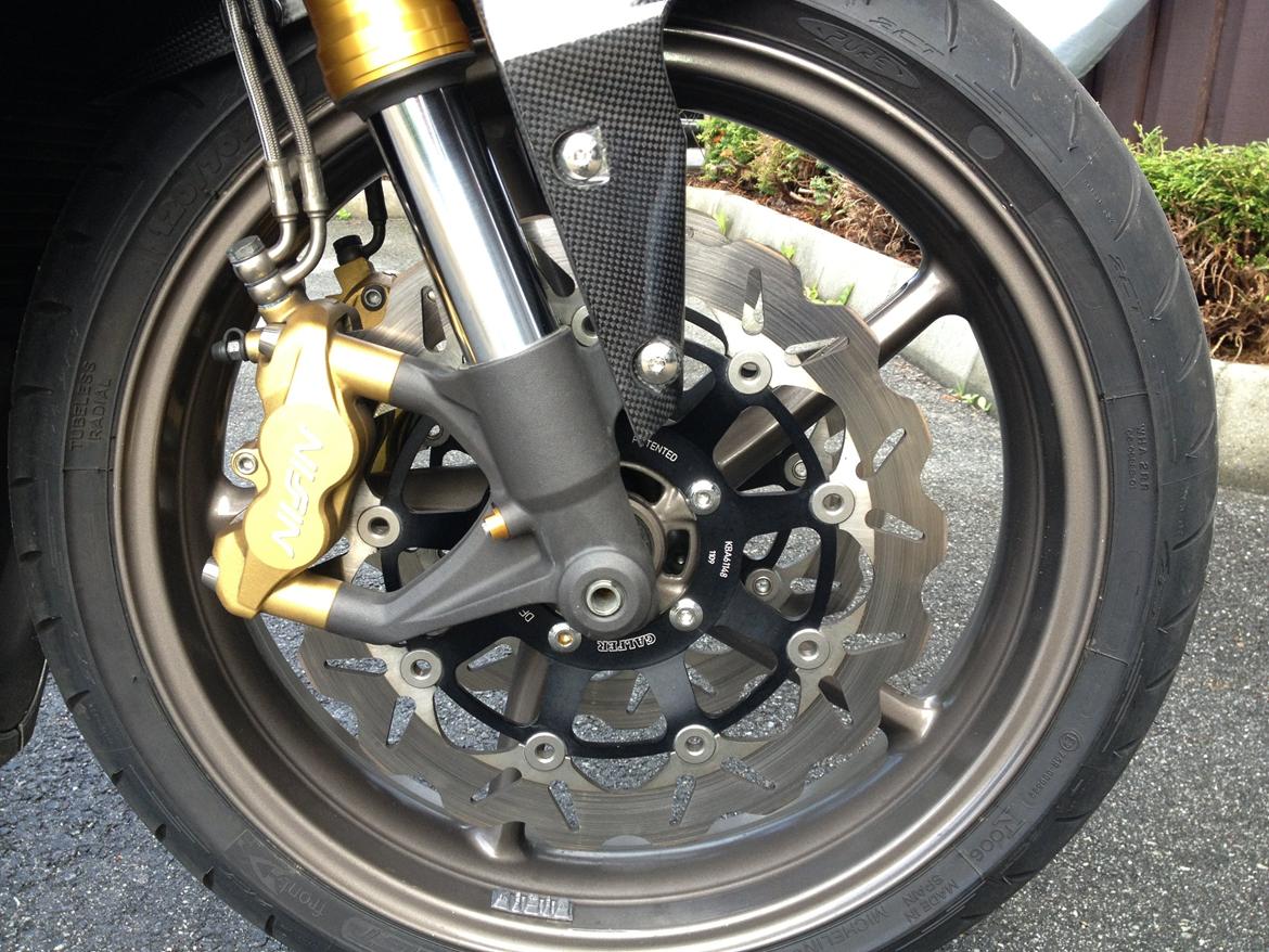 Lidt billeder af min Triumph Daytona 675 billede 17